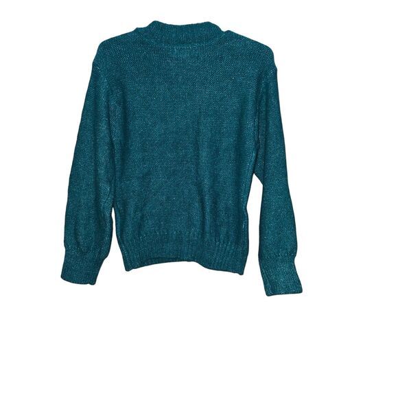 Epic Threads Girls Cable Knit Sweater Teal Size 5 NWT - Picture 7 of 8